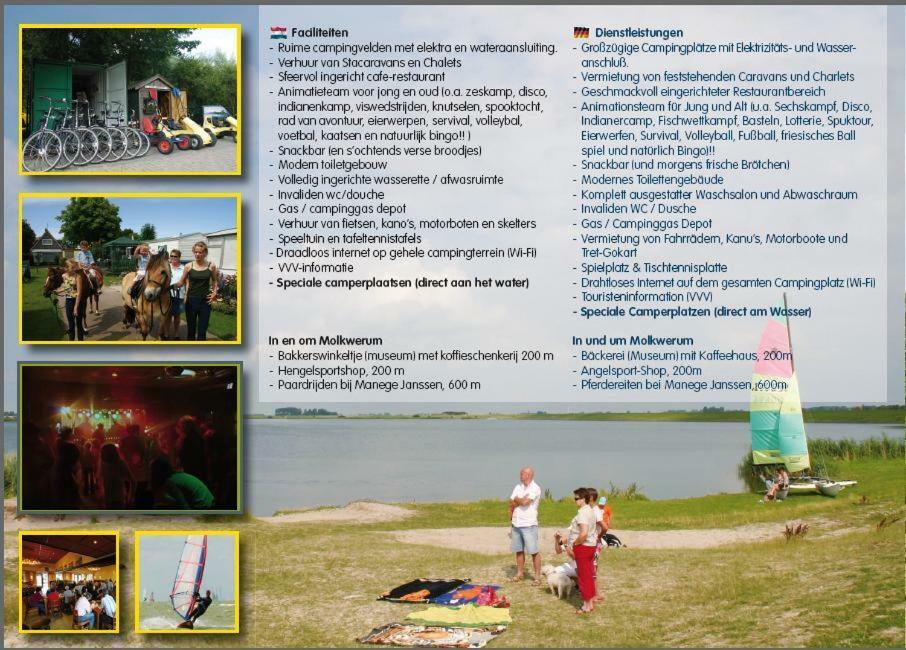 Molkwerum Zuiderzee-Chalet 22 מראה חיצוני תמונה